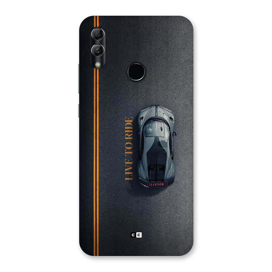 Live To Ride Back Case for Honor 10 Lite