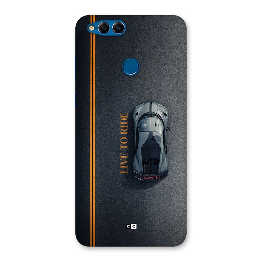Live To Ride Back Case for Honor 7X