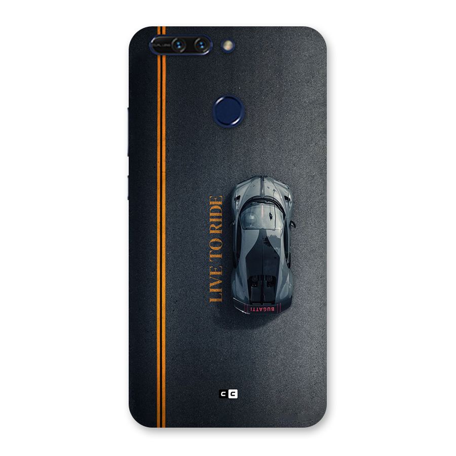 Live To Ride Back Case for Honor 8 Pro