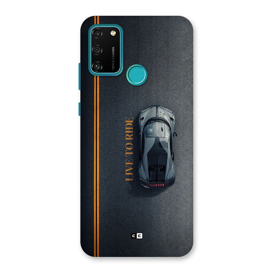 Live To Ride Back Case for Honor 9A