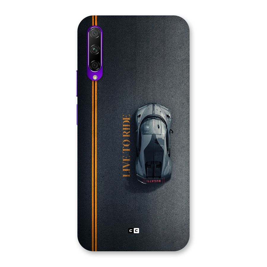 Live To Ride Back Case for Honor 9X Pro