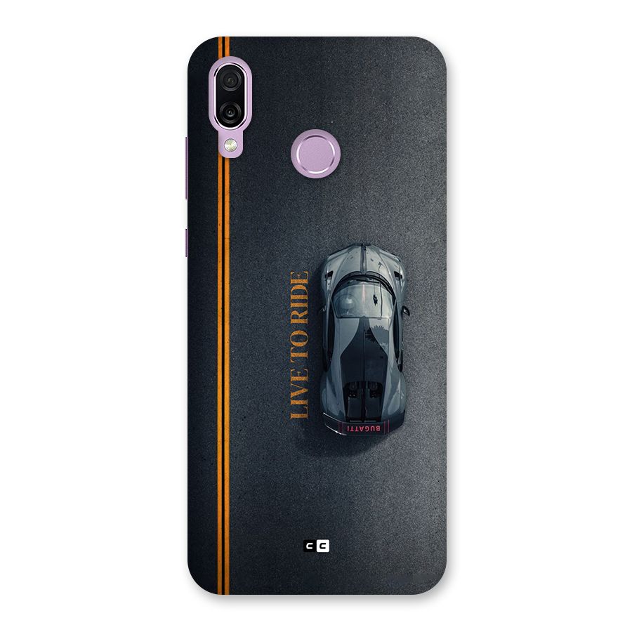 Live To Ride Back Case for Honor Play
