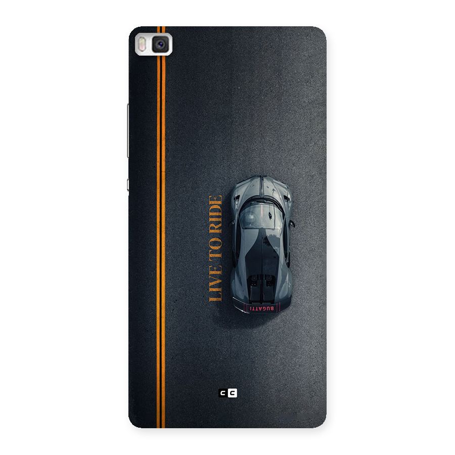 Live To Ride Back Case for Huawei P8