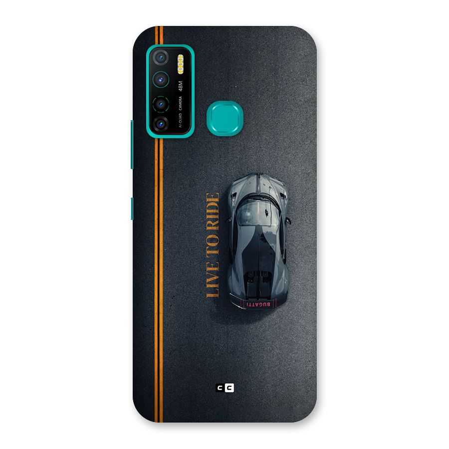 Live To Ride Back Case for Infinix Hot 9 Pro