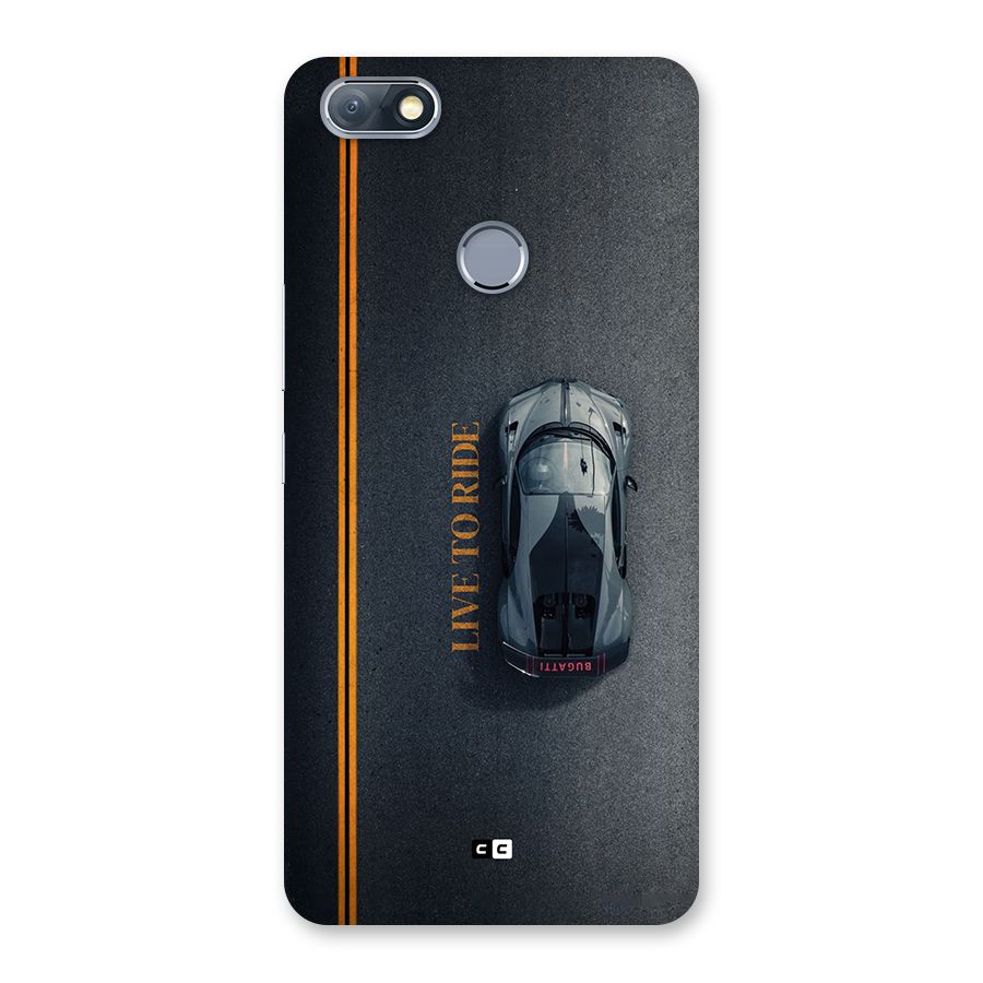 Live To Ride Back Case for Infinix Note 5