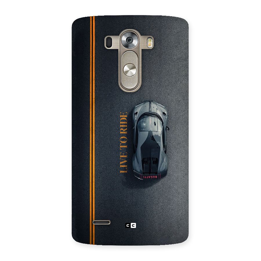 Live To Ride Back Case for LG G3