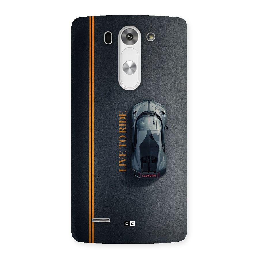 Live To Ride Back Case for LG G3 Mini