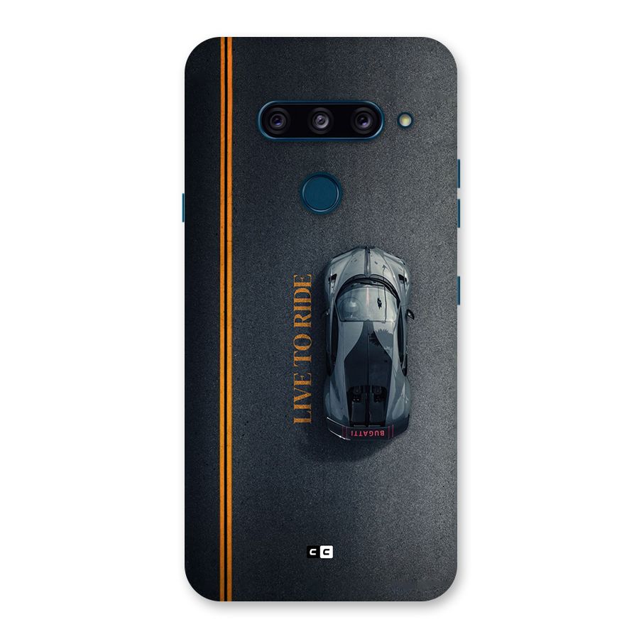 Live To Ride Back Case for LG  V40 ThinQ