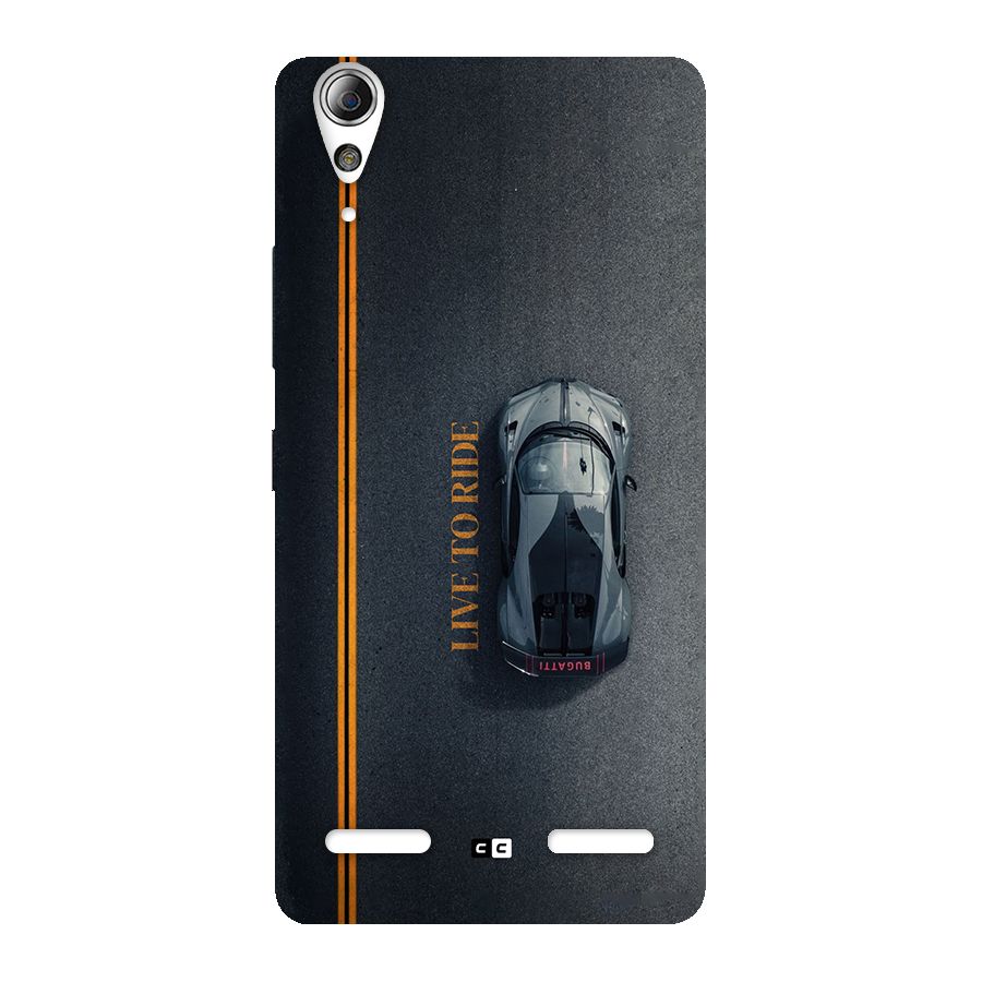 Live To Ride Back Case for Lenovo A6000