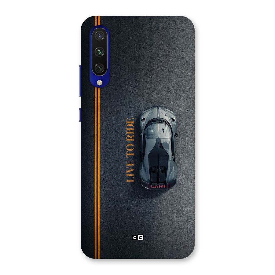Live To Ride Back Case for Mi A3