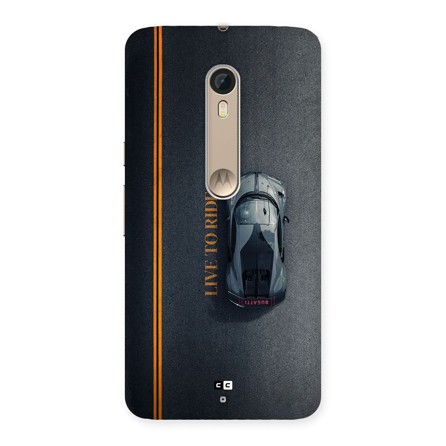 Live To Ride Back Case for Moto X Style