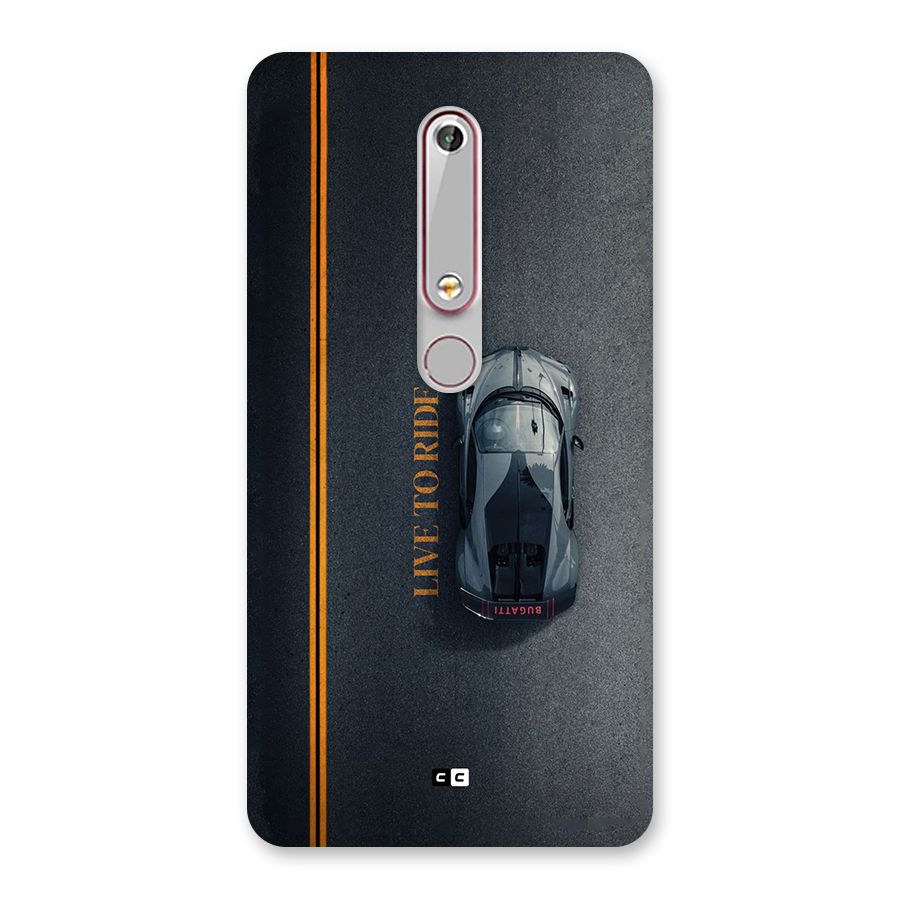 Live To Ride Back Case for Nokia 6.1
