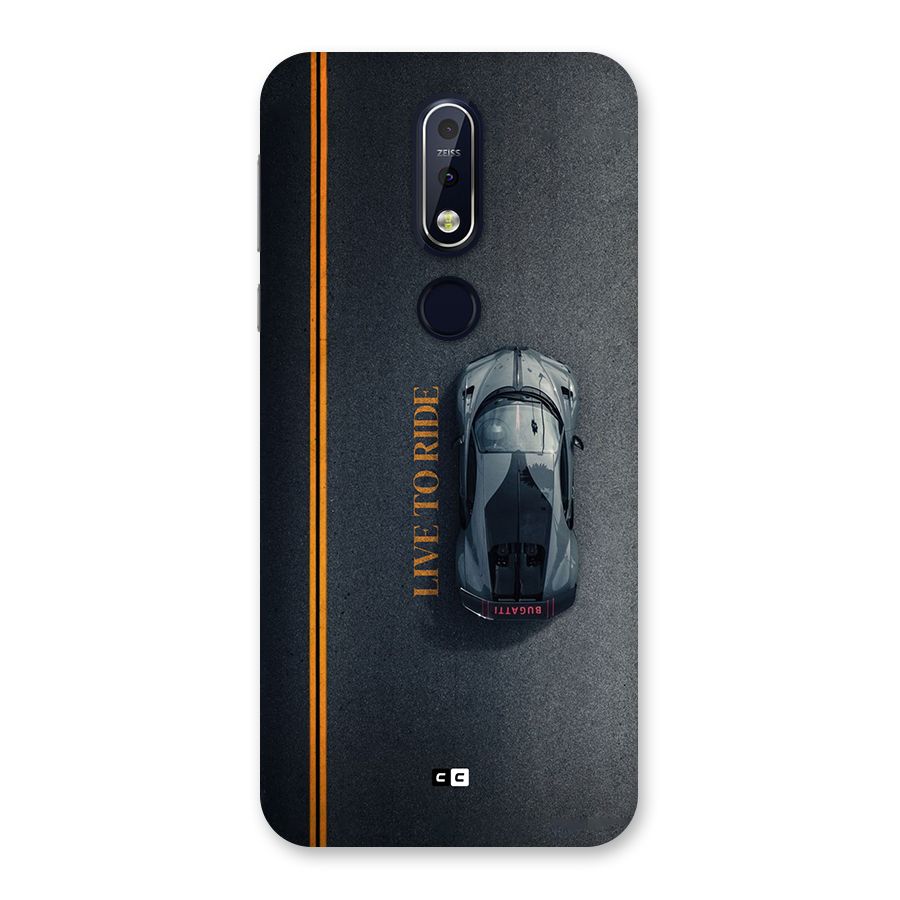 Live To Ride Back Case for Nokia 7.1