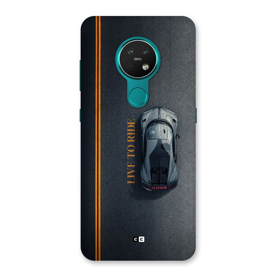 Live To Ride Back Case for Nokia 7.2