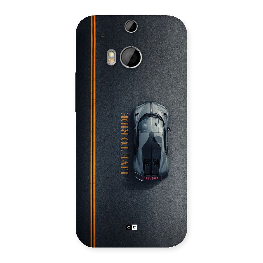 Live To Ride Back Case for One M8