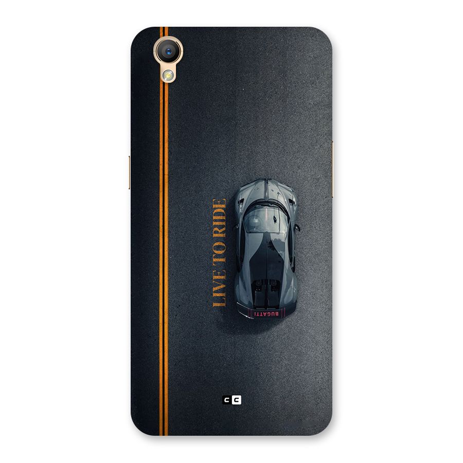 Live To Ride Back Case for Oppo A37