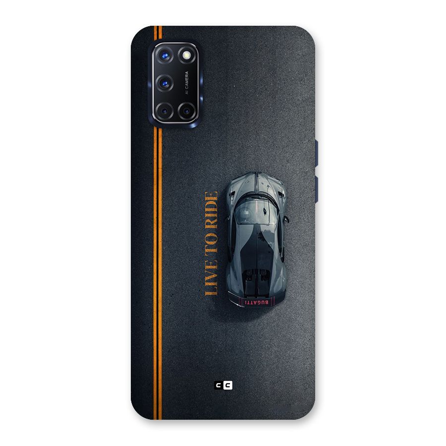 Live To Ride Back Case for Oppo A52