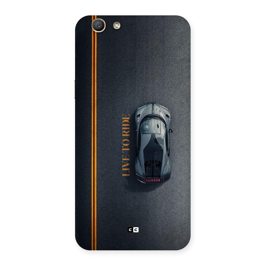 Live To Ride Back Case for Oppo F1s
