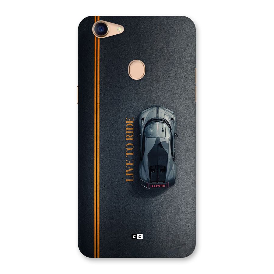 Live To Ride Back Case for Oppo F5 Youth