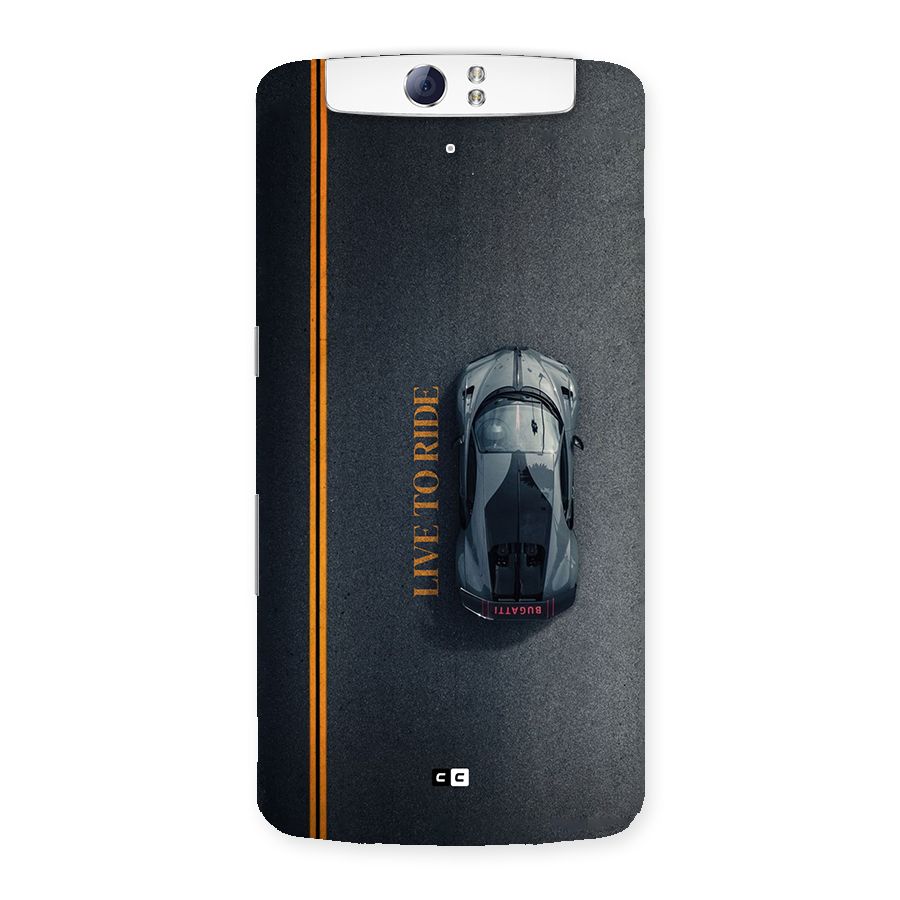 Live To Ride Back Case for Oppo N1