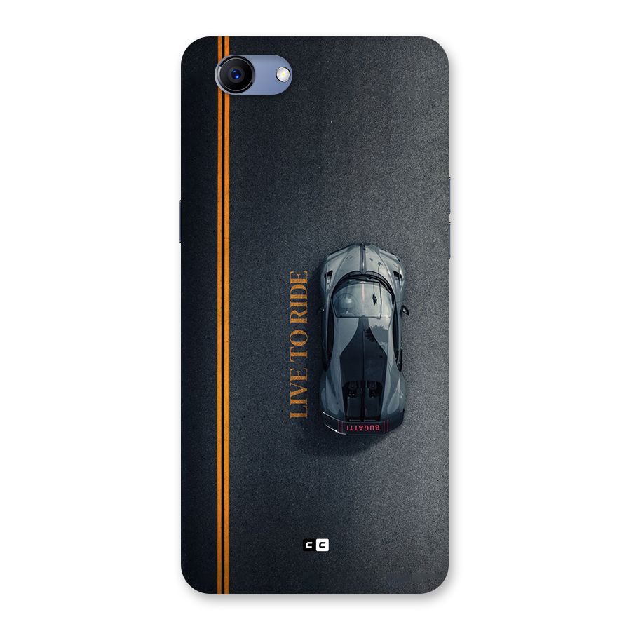Live To Ride Back Case for Realme 1