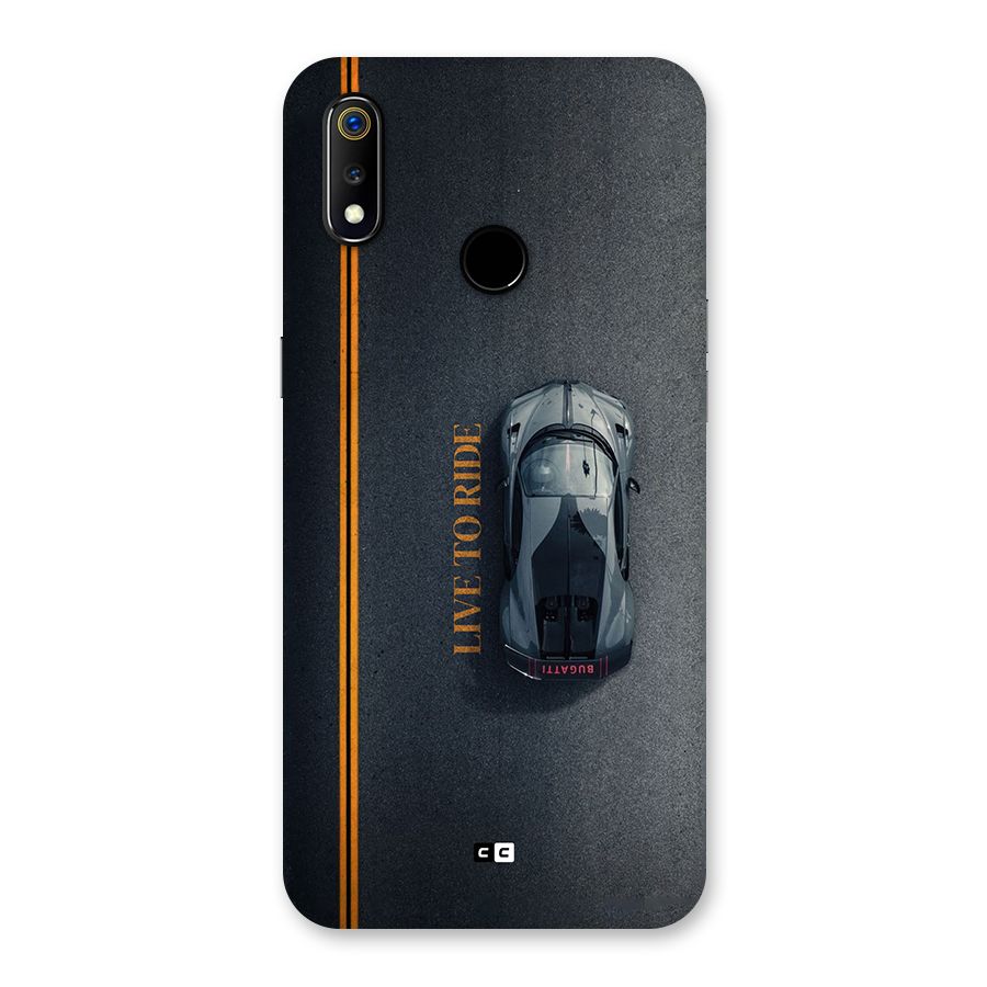 Live To Ride Back Case for Realme 3
