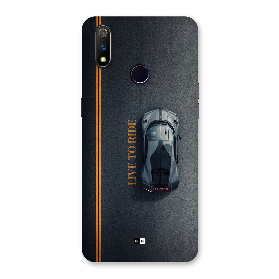 Live To Ride Back Case for Realme 3 Pro
