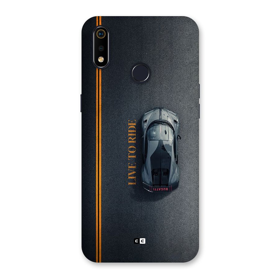 Live To Ride Back Case for Realme 3i