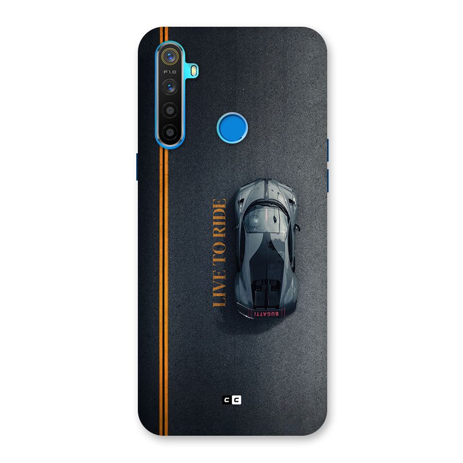 Live To Ride Back Case for Realme 5