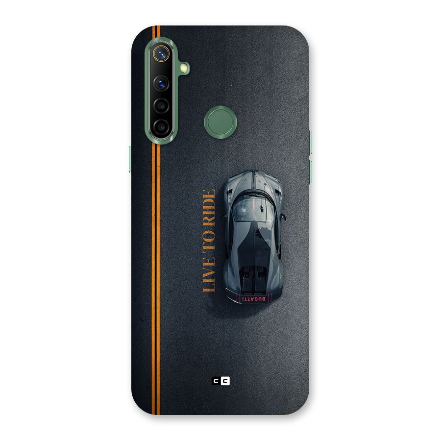 Live To Ride Back Case for Realme Narzo 10