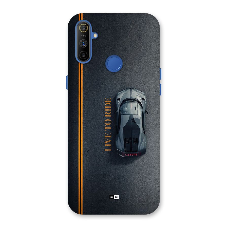 Live To Ride Back Case for Realme Narzo 10A