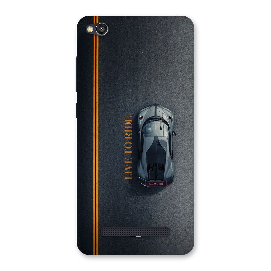 Live To Ride Back Case for Redmi 4A