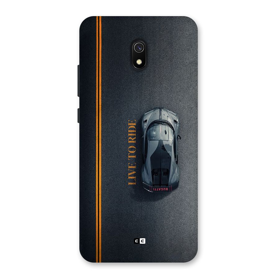 Live To Ride Back Case for Redmi 8A