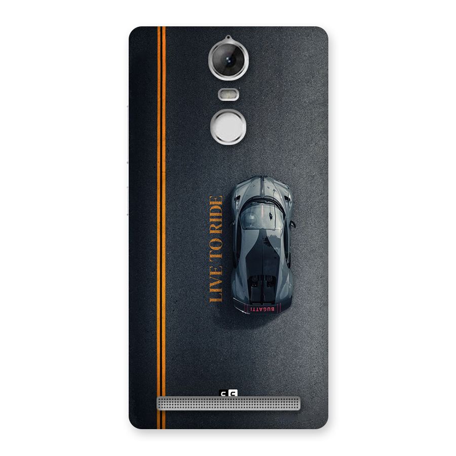 Live To Ride Back Case for Vibe K5 Note
