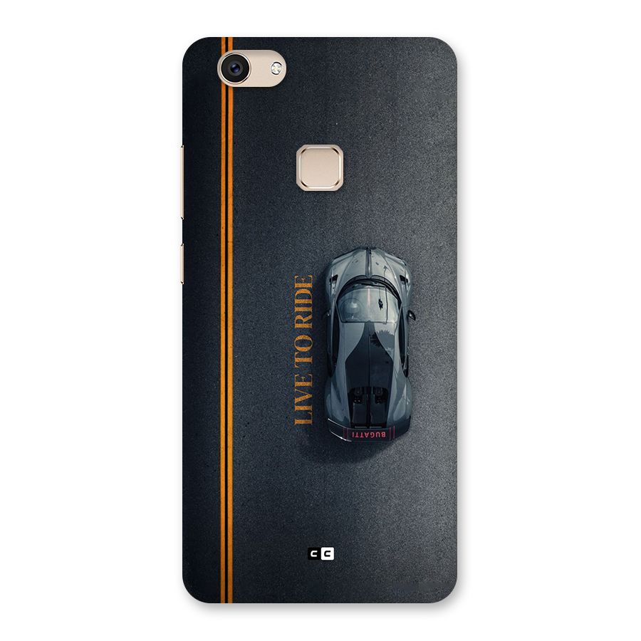 Live To Ride Back Case for Vivo V7