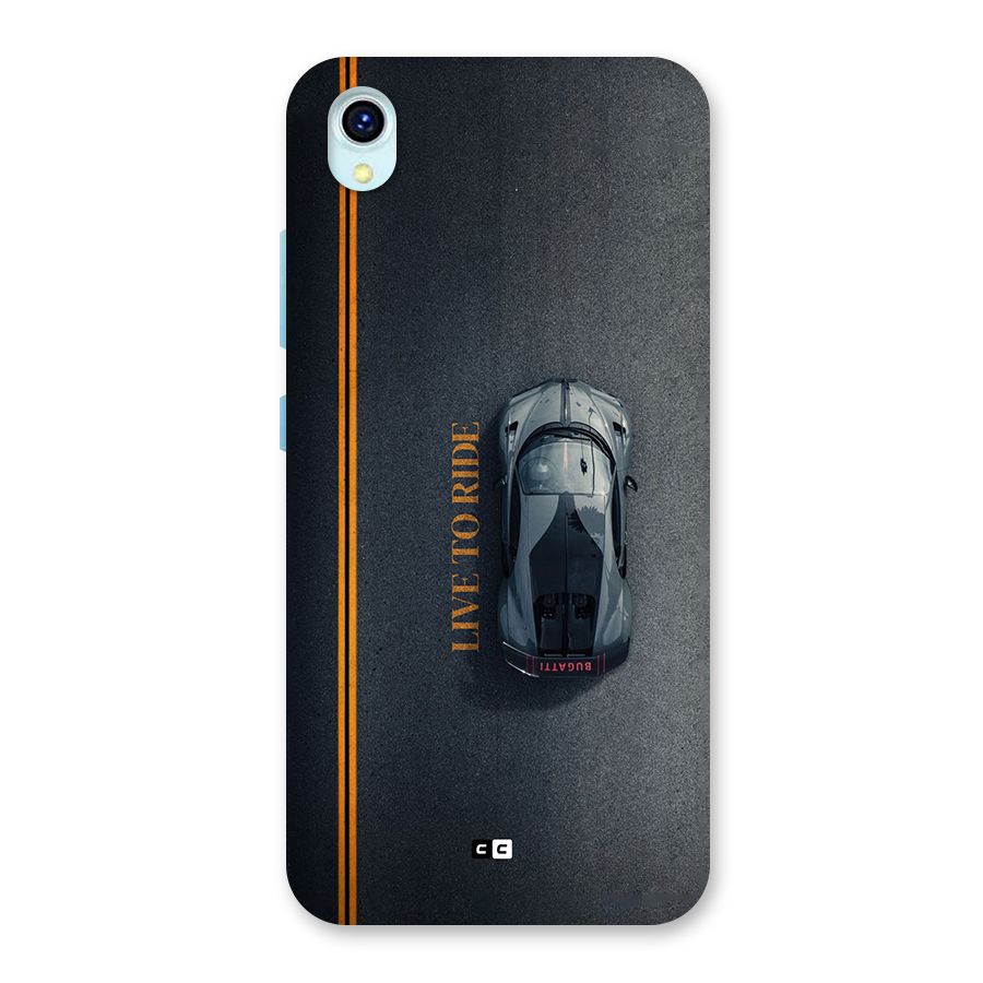 Live To Ride Back Case for Vivo Y1s