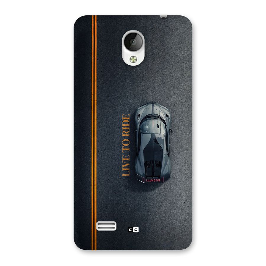 Live To Ride Back Case for Vivo Y21
