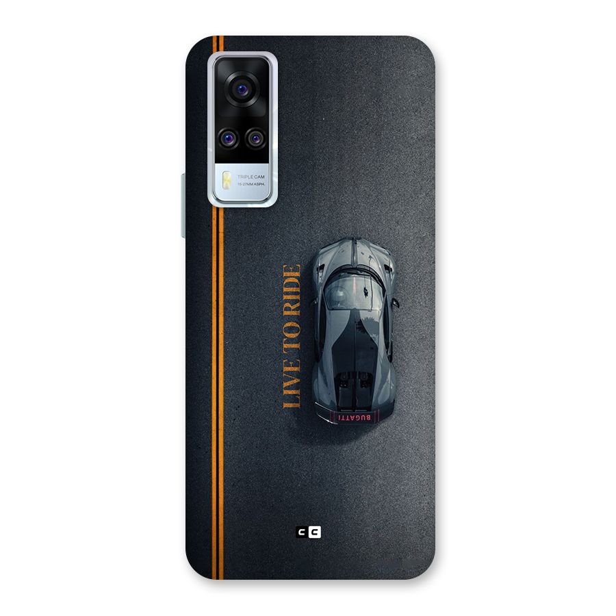 Live To Ride Back Case for Vivo Y31
