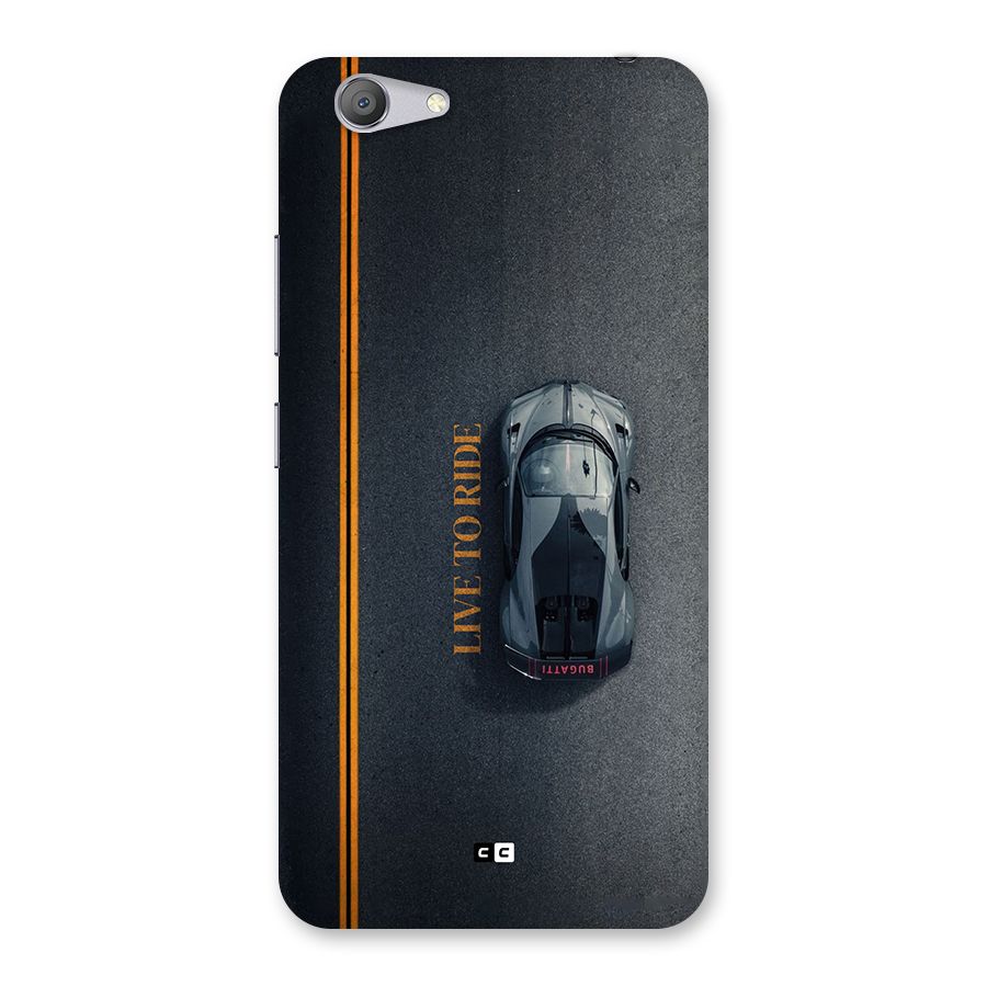Live To Ride Back Case for Vivo Y53