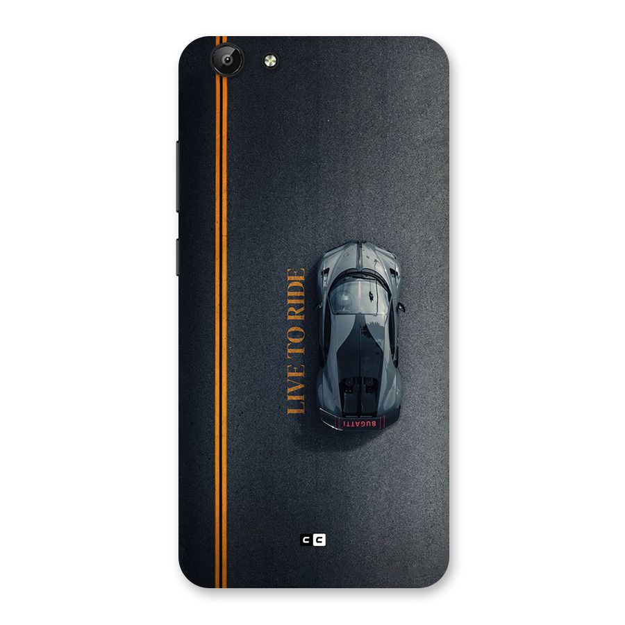 Live To Ride Back Case for Vivo Y69