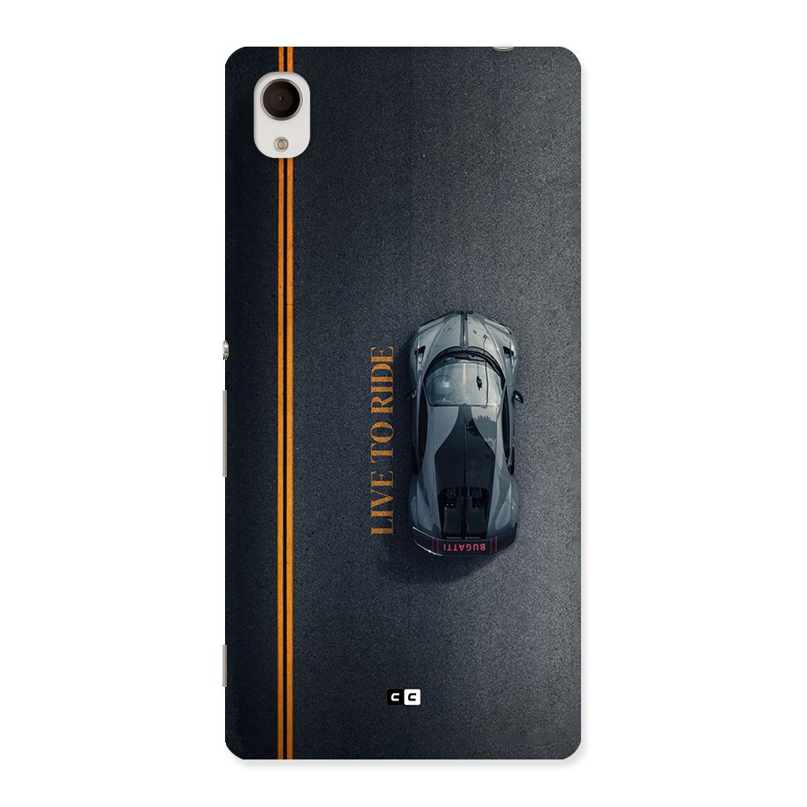 Live To Ride Back Case for Xperia M4