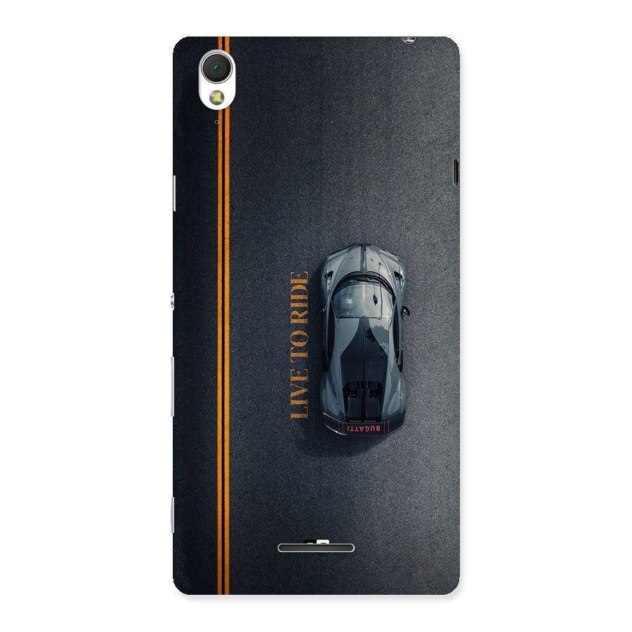 Live To Ride Back Case for Xperia T3