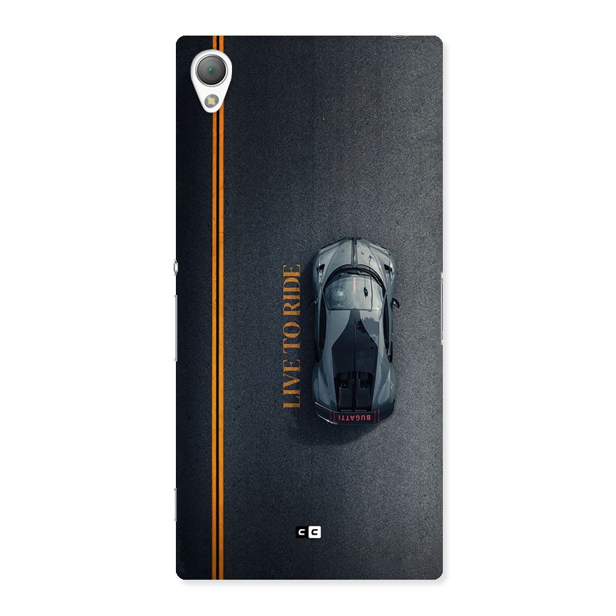 Live To Ride Back Case for Xperia Z3