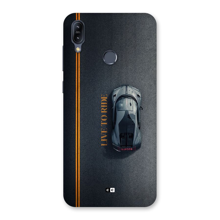 Live To Ride Back Case for Zenfone Max M2