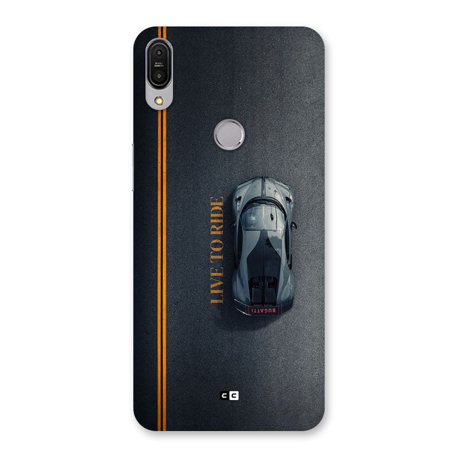 Live To Ride Back Case for Zenfone Max Pro M1