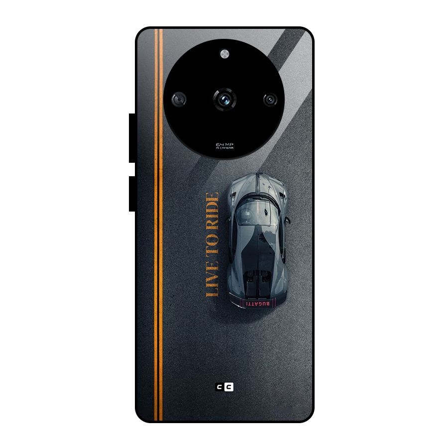 Live To Ride Glass Back Case for Realme Narzo 60 5G