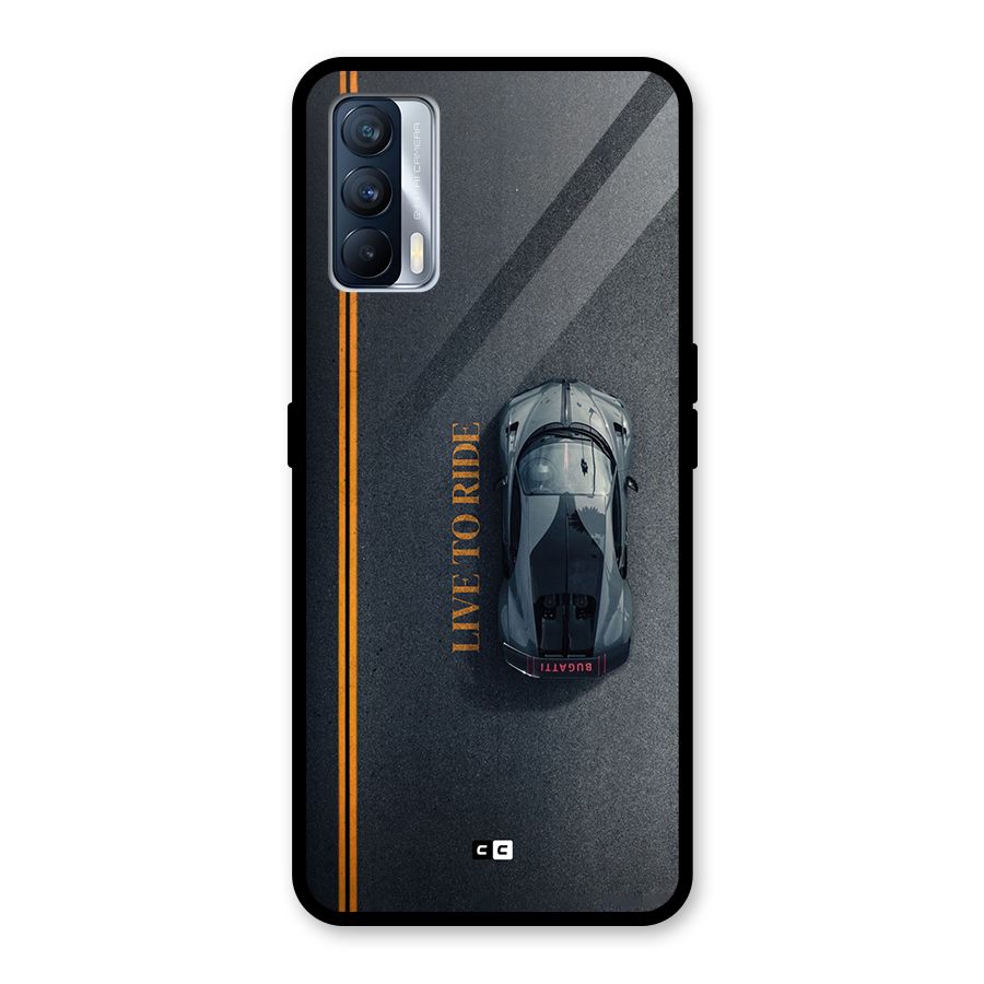 Live To Ride Glass Back Case for Realme X7