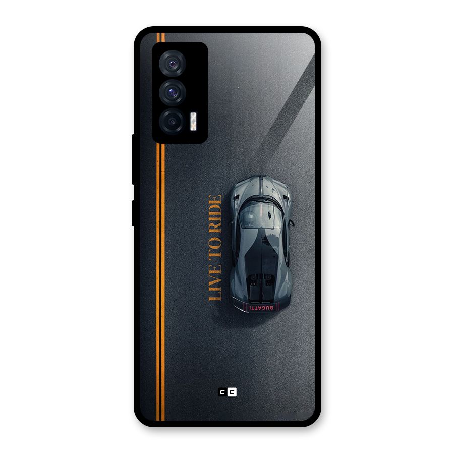 Live To Ride Glass Back Case for Vivo iQOO 7 5G