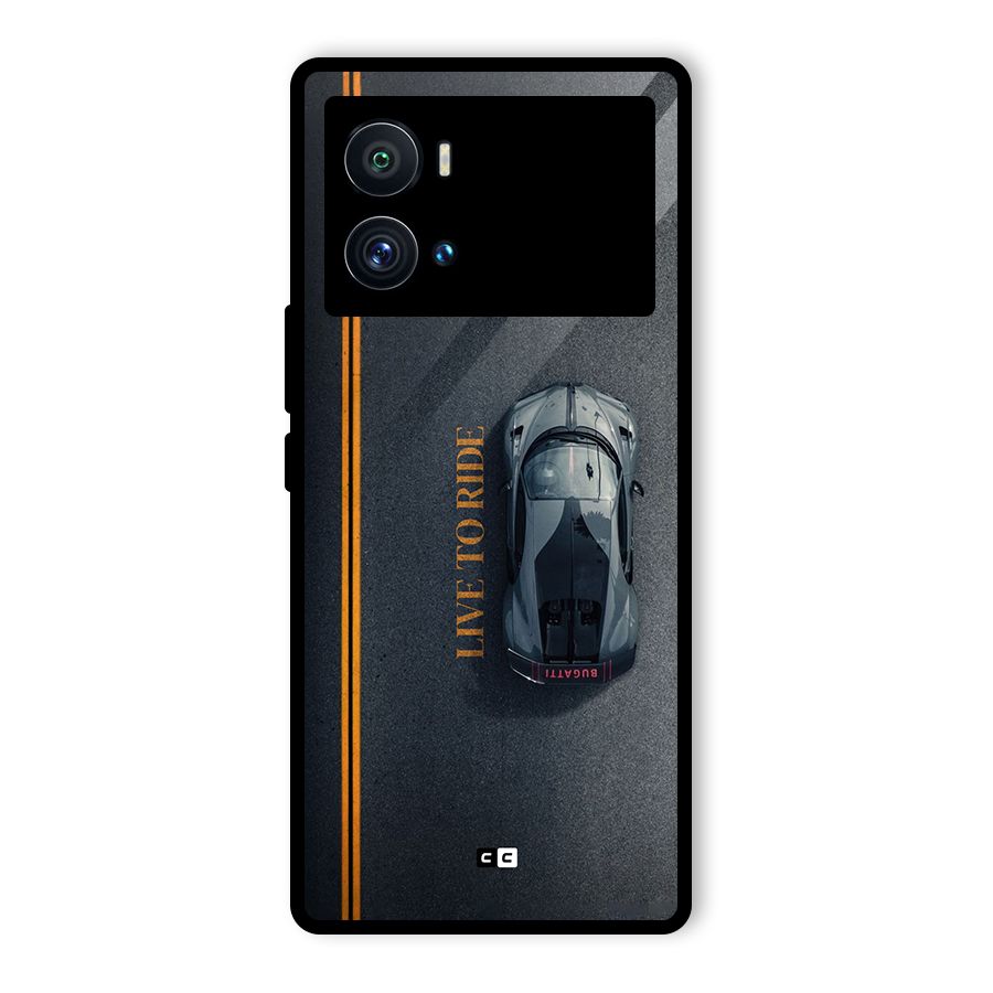 Live To Ride Glass Back Case for Vivo iQOO 9 Pro