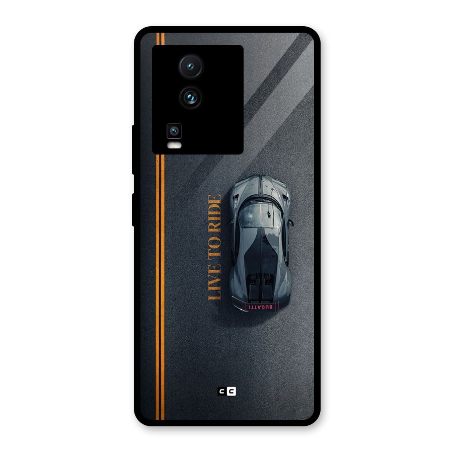 Live To Ride Glass Back Case for Vivo iQOO Neo 7